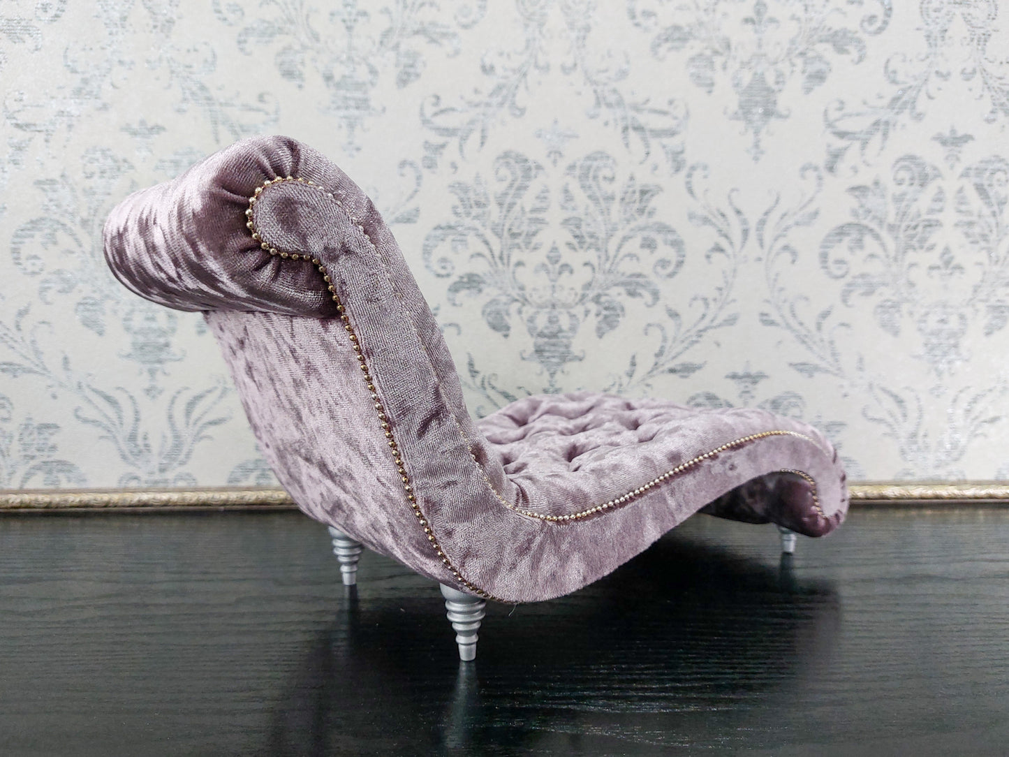Chaise lounge Wave mauve