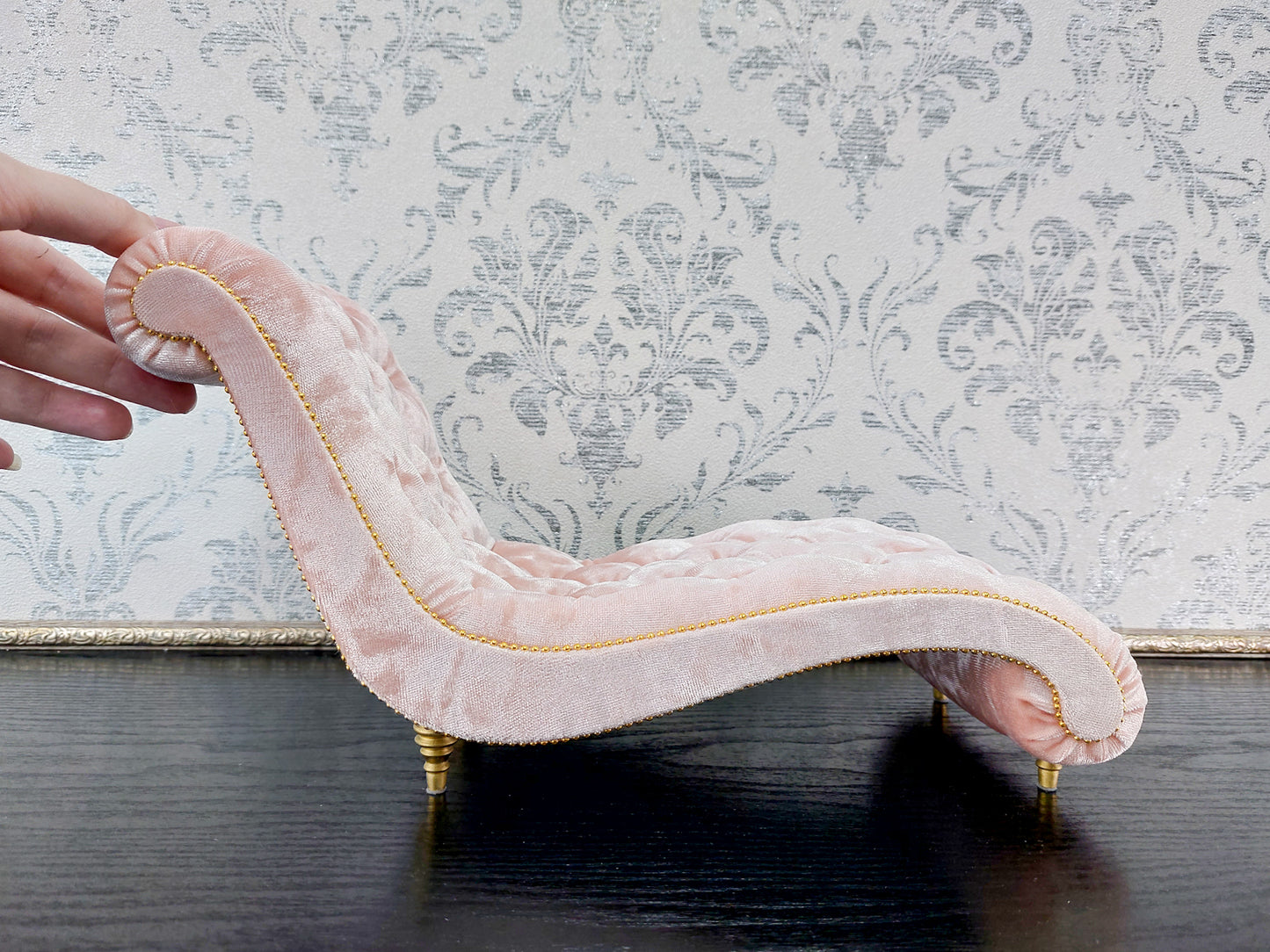 Chaise lounge Wave pink
