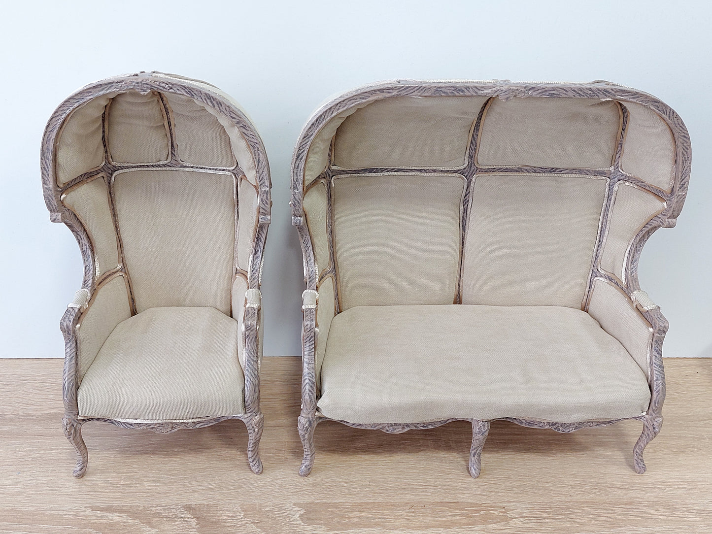 Reserved - 1/6 Versaille dome set, beige