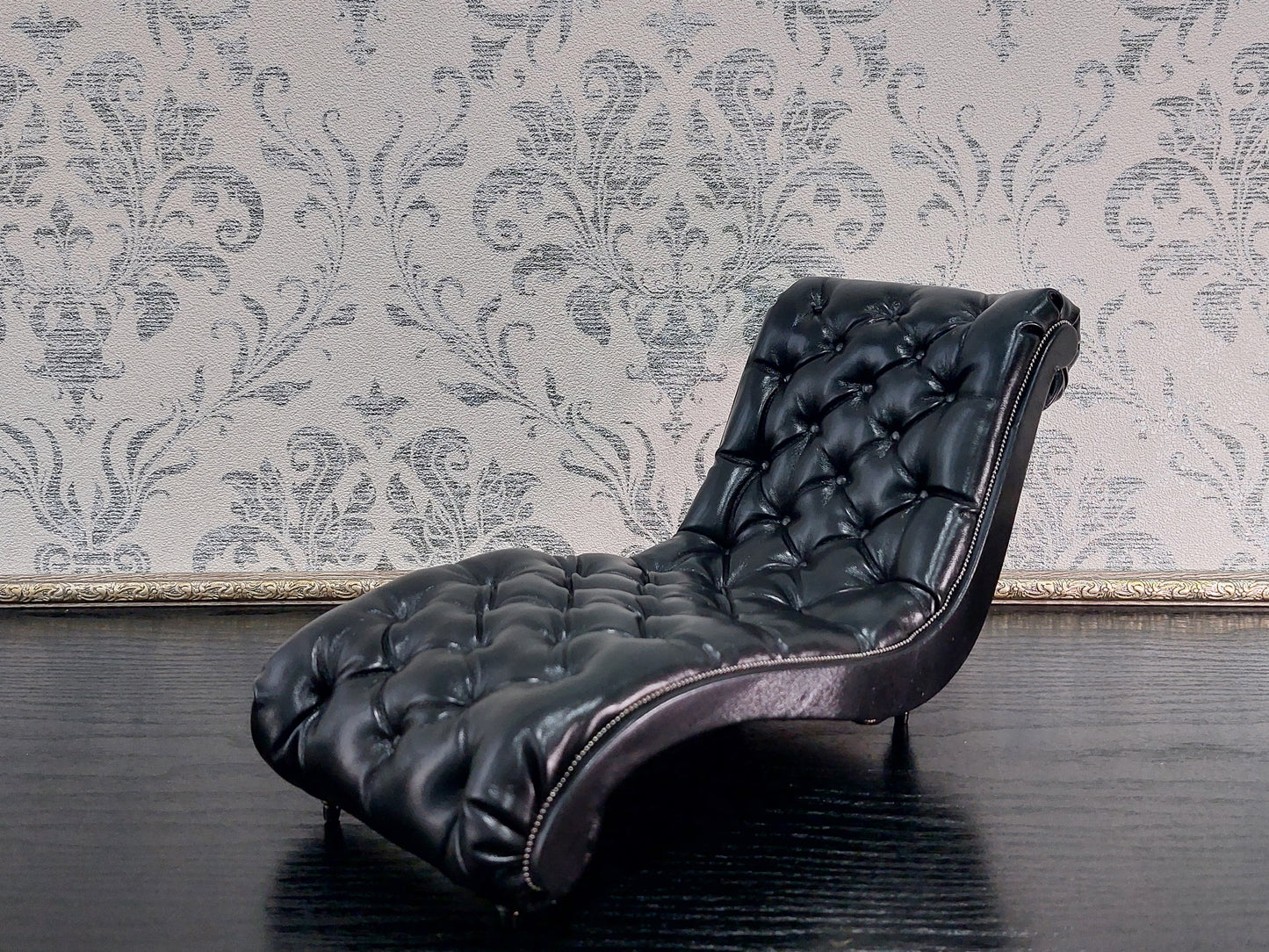 Reserved - 1/6 Chaise lounge wave black
