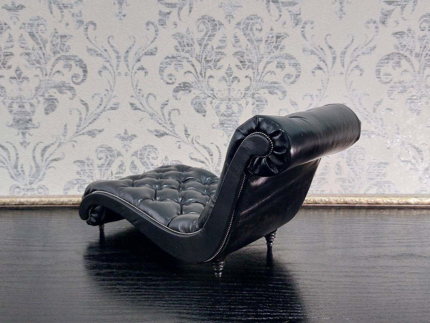 Reserved - 1/6 Chaise lounge wave black