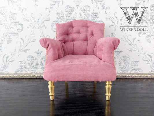 Chesterfield low chair, clover