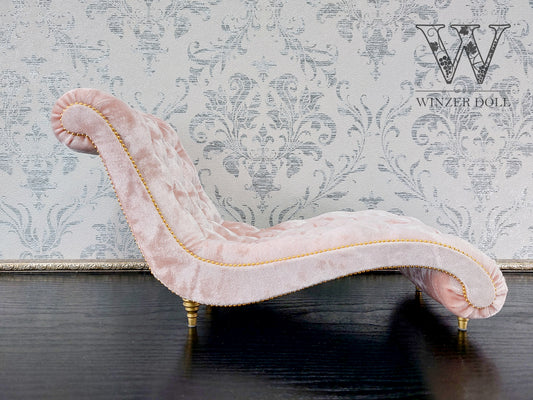 Chaise lounge Wave pink
