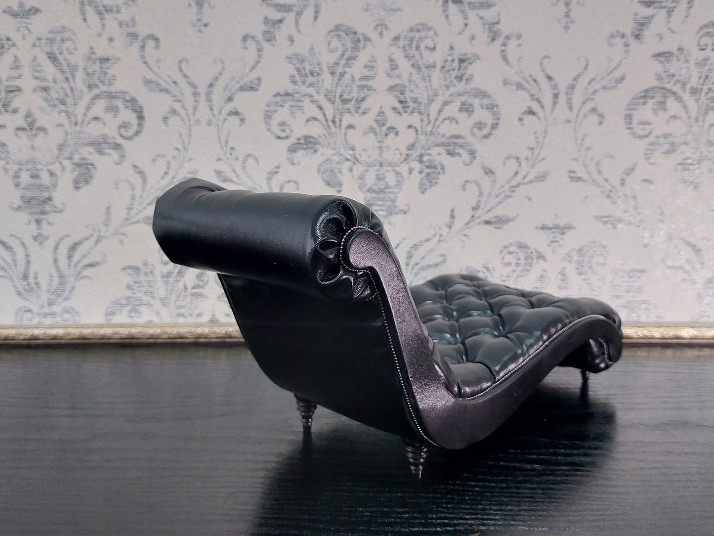 Reserved - 1/6 Chaise lounge wave black