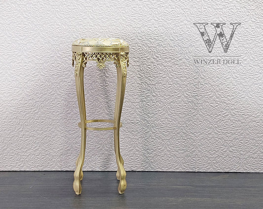 Classical bar stool, gold